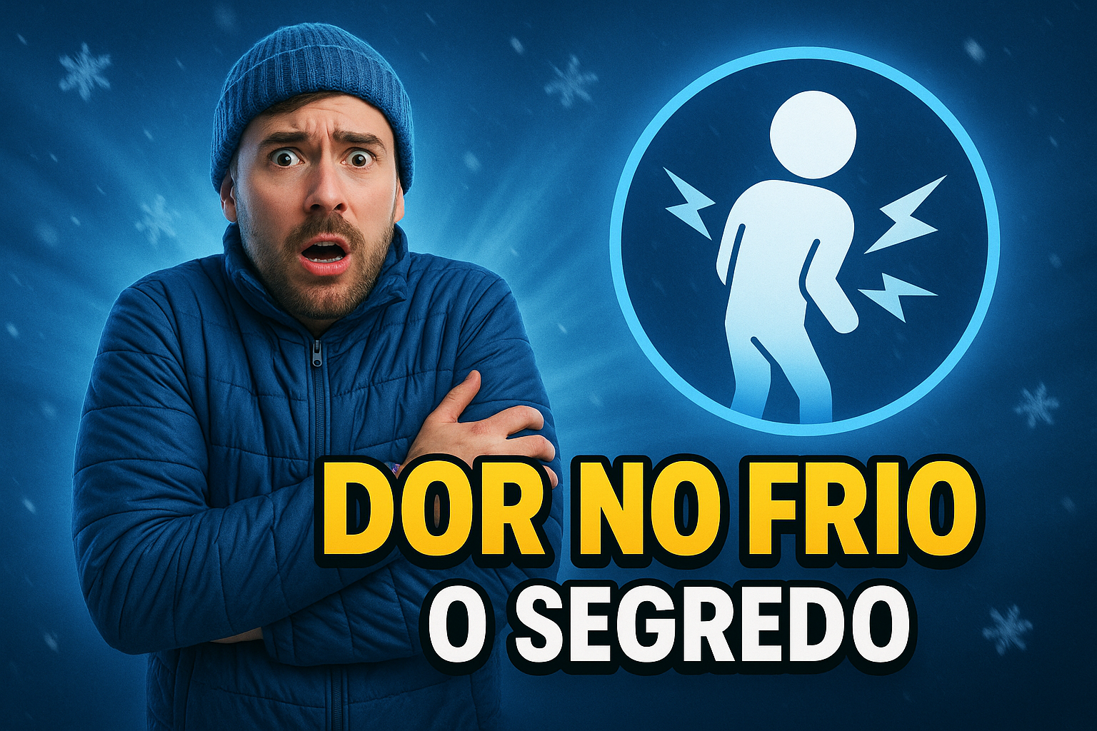 Dor no frio: o segredo que seu corpo esconde quando a temperatura despenca