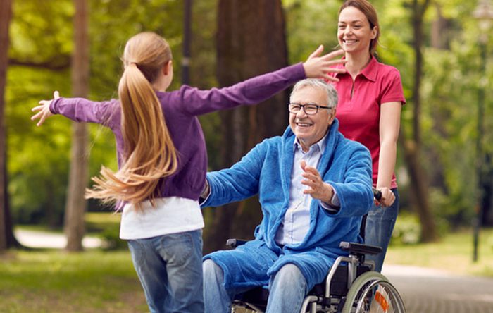 Rede de suporte com familiares presentes na recuperação